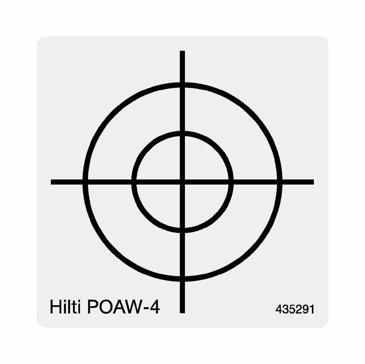 Мишень HILTI POAW-4 (5) набор