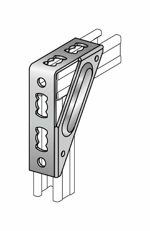 Cкоба угловая HILTI MQW-S-R 4 мм/90 °