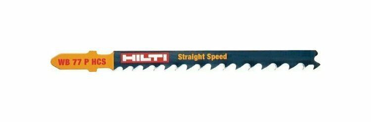 Полотно для лобзика HILTI WB 77 P HCS 1.25 мм